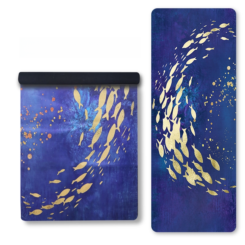 Luluyoga Artistic Travel Yoga Mat Ocean