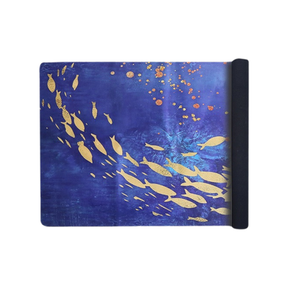 Luluyoga Artistic Travel Yoga Mat Ocean