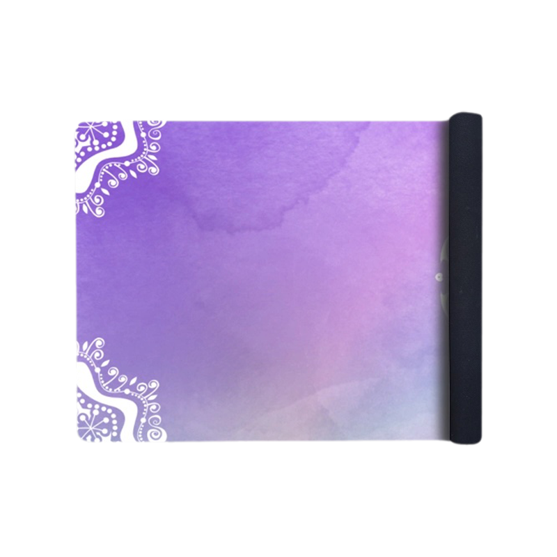 Luluyoga Artistic Travel Yoga Mat Purple